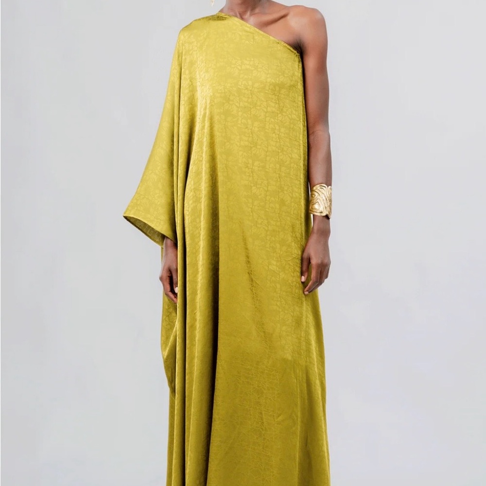 Diarrablu Satu Dress - Ayel Olive